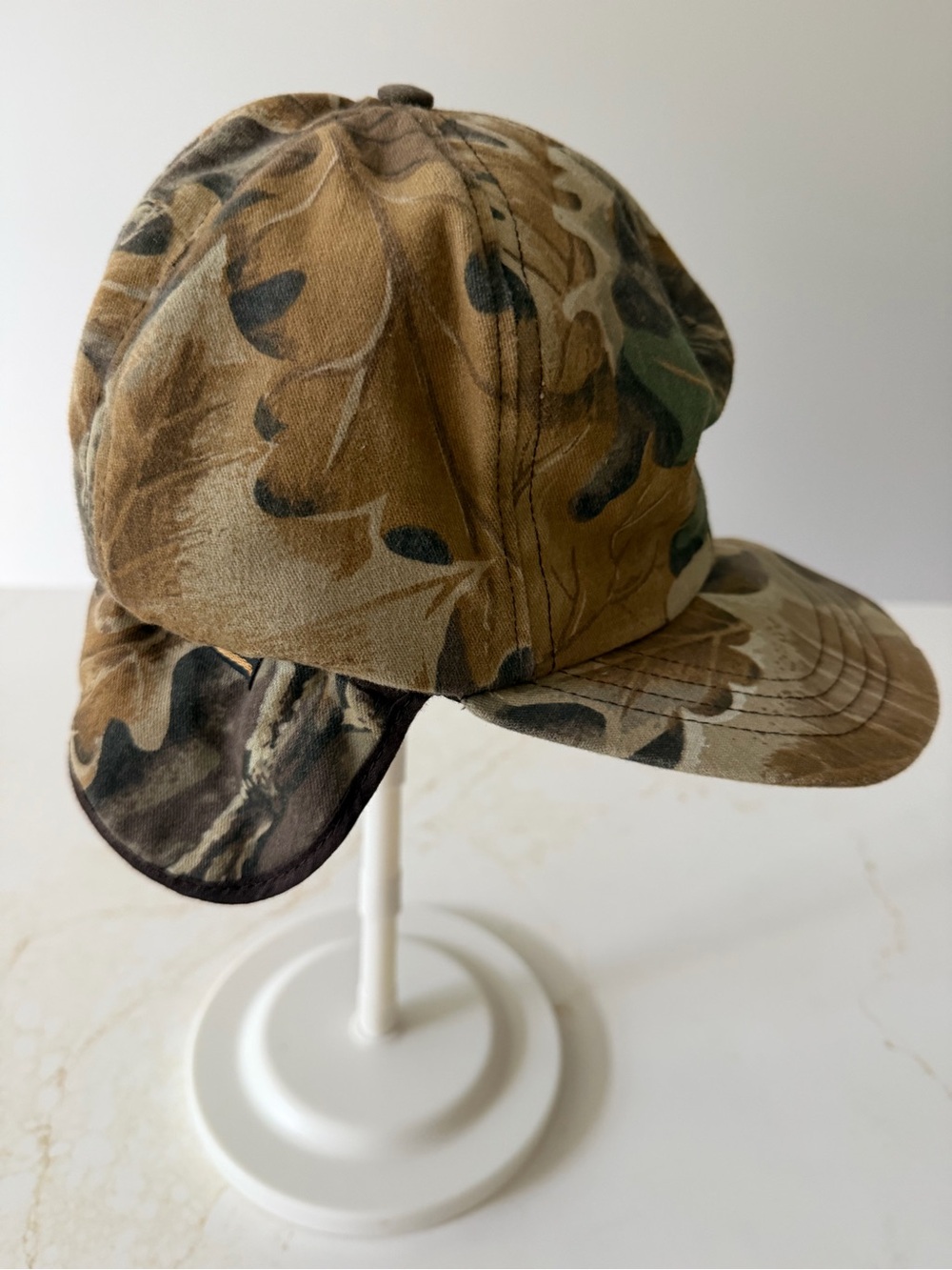 Vintage Whitewater Outdoors USA bark/tree branch camo hunting hat